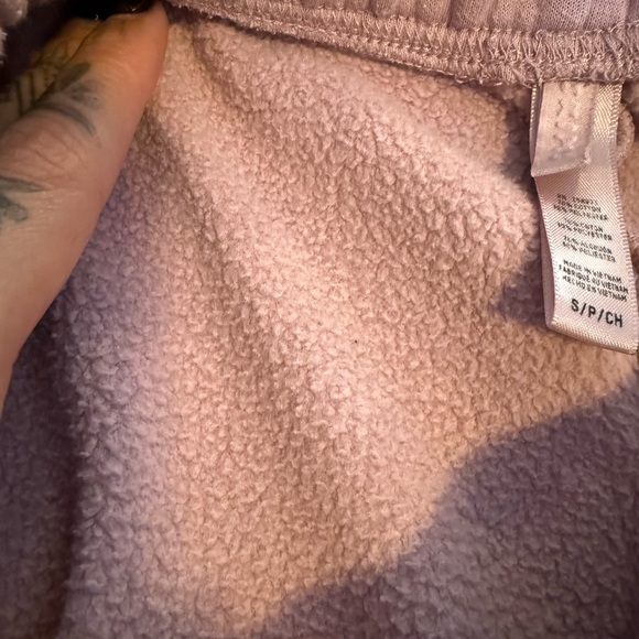 Skims cotton blend fleece classic straight leg sweatpants in dusk - Picture 6 of 10